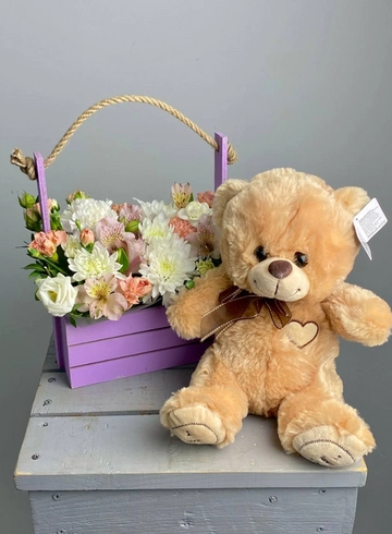 Комбо - набор &laquo;Милый презент&raquo; от интернет-магазина цветов в 