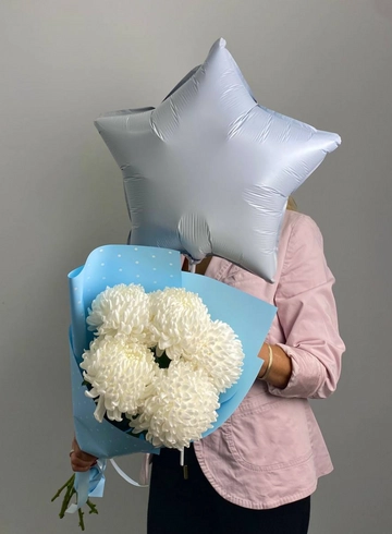 Комбо - набор  &laquo;Белоснежка&raquo; от интернет-магазина цветов в 