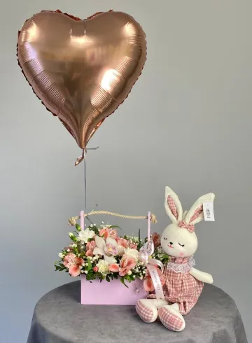 Комбо - набор &laquo;Нежные облачка&raquo; от интернет-магазина цветов в 