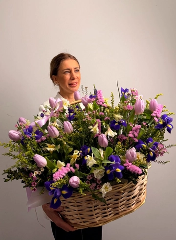 Композиция  сборная &laquo;Джаз&raquo; от интернет-магазина цветов в 