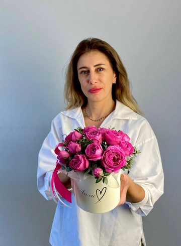 Композиция «Жемчужина» от интернет-магазина цветов в 