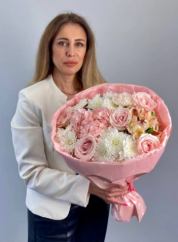 Букет &laquo;В самое сердечко&raquo; от интернет-магазина цветов в 