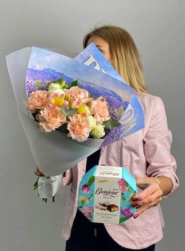 Комбо - набор &laquo;Летнее настроение&raquo; от интернет-магазина цветов в 