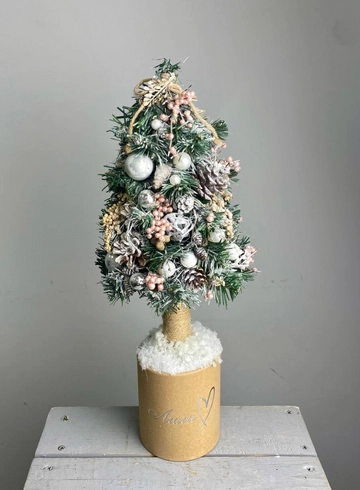 Ёлочка декоративная &laquo;Заснеженная&raquo; от интернет-магазина цветов в 