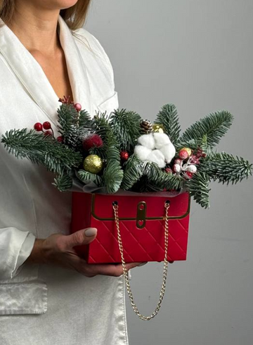 Композиция из нобилиса &laquo;Зимняя сказка&raquo; от интернет-магазина цветов в 