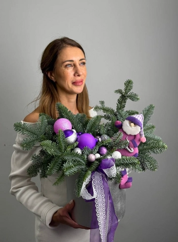 Композиция из пихты &laquo;Заветное желание&raquo; от интернет-магазина цветов в 