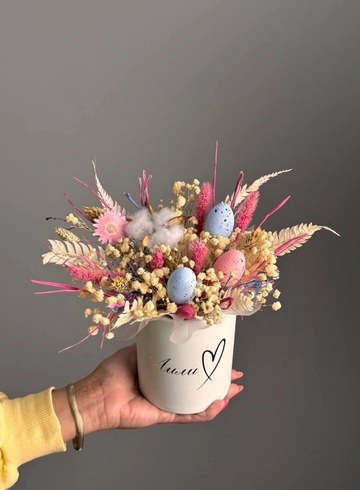 Композиция &laquo; К пасхе &raquo; от интернет-магазина цветов в 