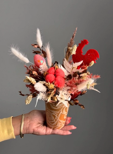 Композиция &laquo;Петушок&raquo; от интернет-магазина цветов в 