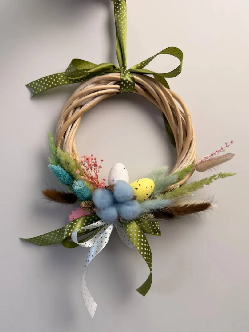 Венок &laquo;Пасха&raquo; от интернет-магазина цветов в 