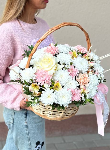 Композиция сборная «Шедевр» от интернет-магазина цветов в 