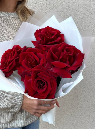 Букет из роз «Французский поцелуй» от интернет-магазина цветов в 