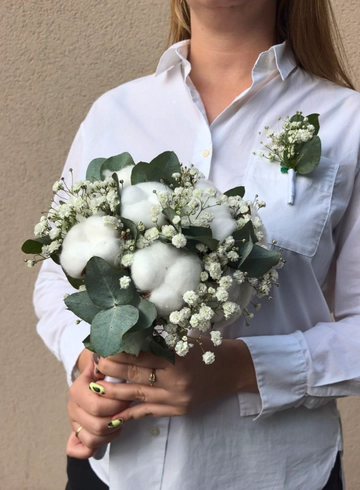 Букет невесты «Воздух» от интернет-магазина цветов в 