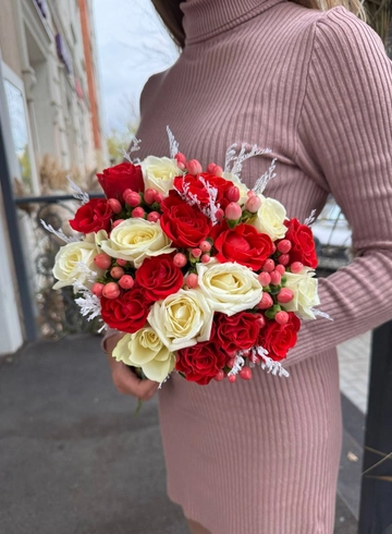 Букет невесты «Осенний вальс» от интернет-магазина цветов в 