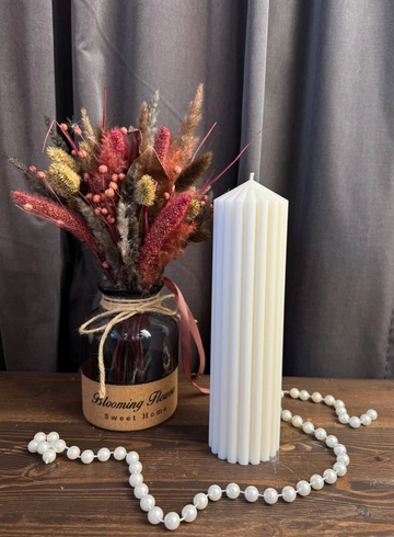 Аромасвеча рельефная 26 см от интернет-магазина цветов в 