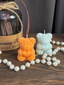 Свеча Мишка с сердцем от интернет-магазина «» в 