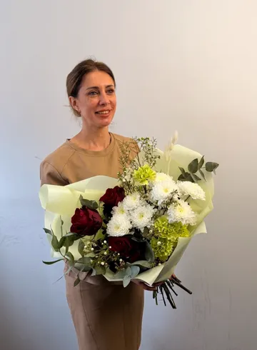 Сборный букет &laquo;Стиль&raquo; от интернет-магазина цветов в 