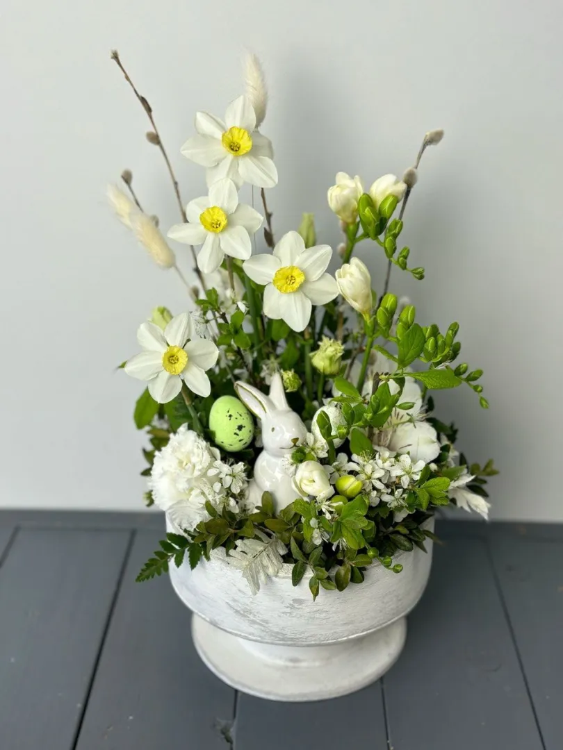 Композиция &laquo;Пасхальная&raquo; от интернет-магазина цветов в 