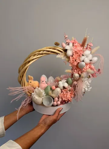 Венок пасхальный от интернет-магазина цветов в 