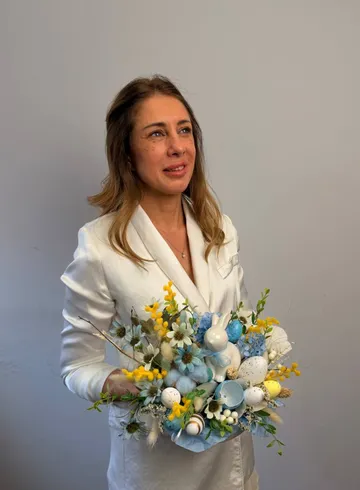 Композиция &laquo;Светлая пасха&raquo; от интернет-магазина цветов в 