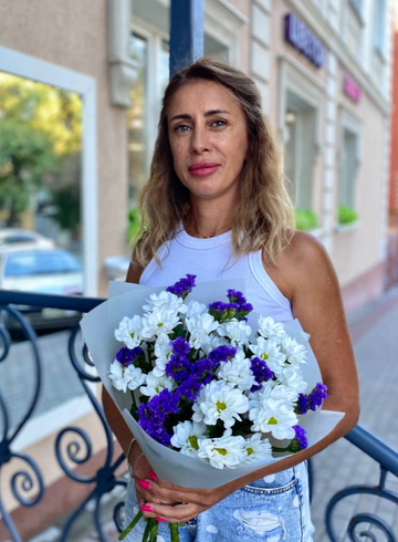 Букет &laquo;Летний миг&raquo; от интернет-магазина цветов в 