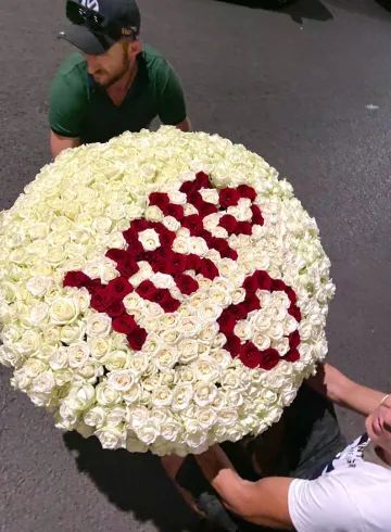 Композиция &laquo;Любимой&raquo; от интернет-магазина цветов в 