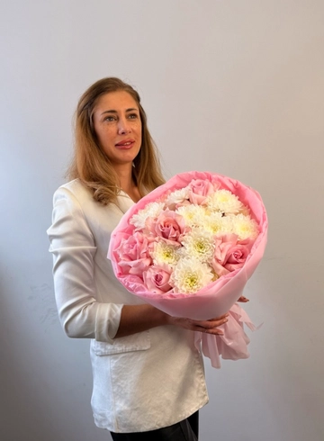 Букет сборный &laquo;Форсаж&raquo; от интернет-магазина цветов в 