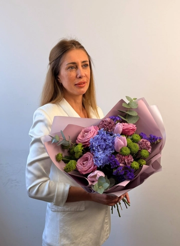 Букет сборный &laquo;Маршмеллоу&raquo; от интернет-магазина цветов в 