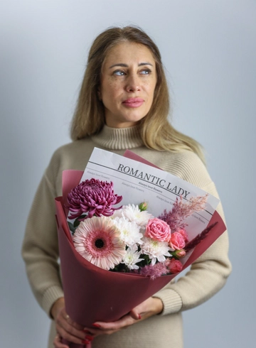 Букет «Лавандовая нежность» от интернет-магазина цветов в 