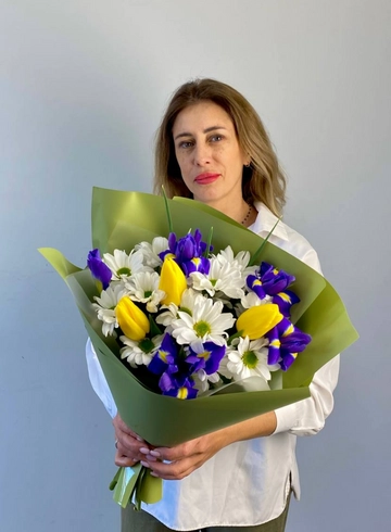 Букет  &laquo;Подарок Весны&raquo; от интернет-магазина цветов в 