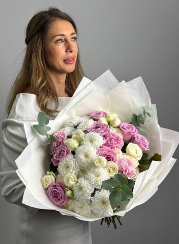 Букет &laquo;Нежный поцелуй&raquo; от интернет-магазина цветов в 
