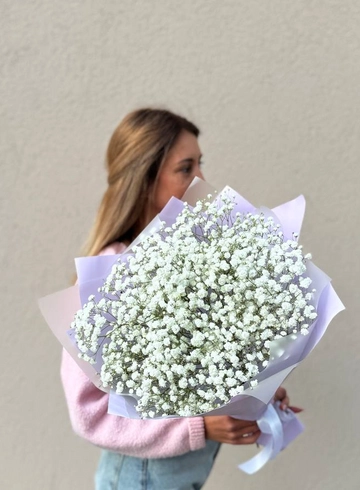 Букет из гипсофилы «Чудо» от интернет-магазина цветов в 