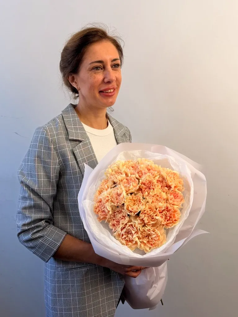 Букет из гвоздик &laquo;Летний&raquo; от интернет-магазина цветов в 