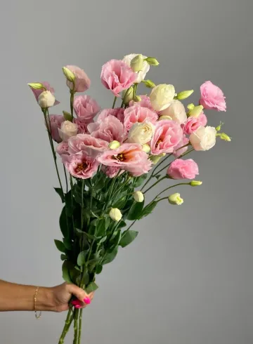 Эустома «Нежно розовая » от интернет-магазина цветов в 