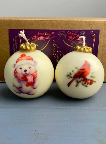 Свечи новогодние! от интернет-магазина цветов в 